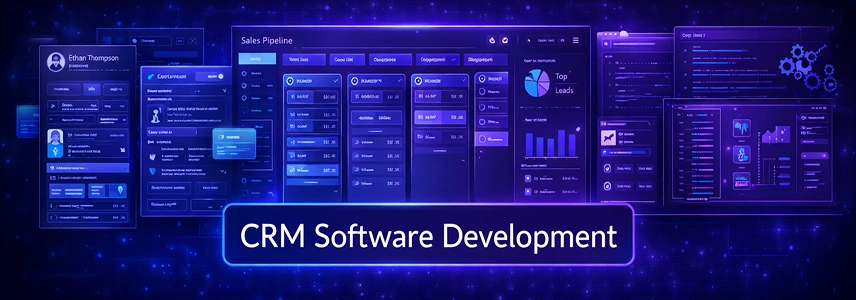 Custom CRM software development services